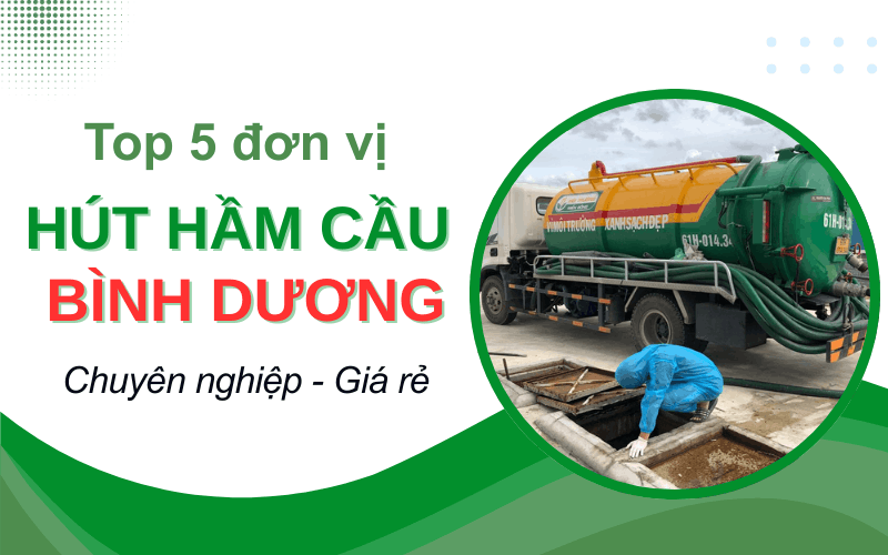 hút hầm cầu Bình Dương