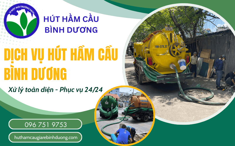 dịch vụ hút hầm cầu Bình Dương