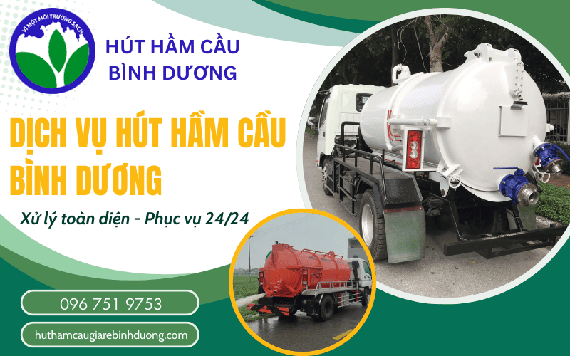 dịch vụ hút hầm cầu Bình Dương